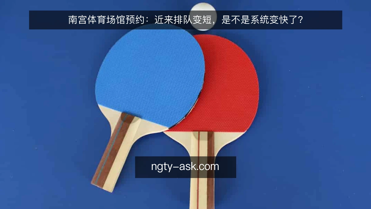 南宫体育场馆预约：近来排队变短，是不是系统变快了？